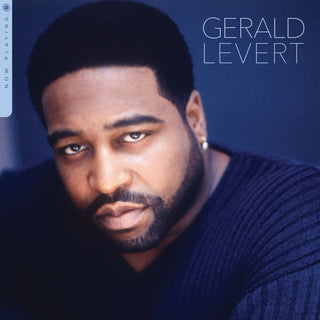 the album cover for Gerald Levert - Now Playing