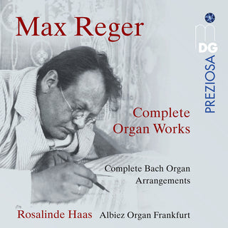 the album cover for Reger / Haas - Complete Works For Organ