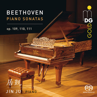 the album cover for L Beethoven .V. / Ju - Piano Sonatas, Op. 109, 110, 111 (Hybr)
