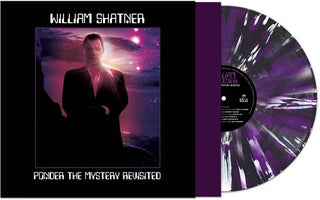 William Shatner- Ponder The Mystery Revisited - BLACK/PURPLE/WHITE SPLATTER