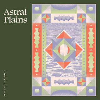 the album cover for Peace Flag Ensemble - Astral Plains
