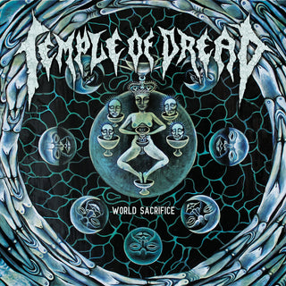 the album cover for Temple Of Dread - World Sacrifice