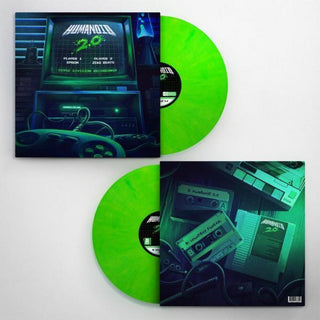 the album cover for Eprom & Zeke Beats - Humanoid 2.0 [Colored Vinyl] (Grn)