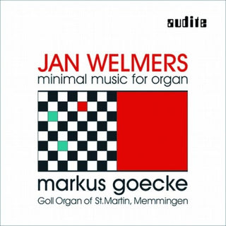 the album cover for J. WELMERS - Minimal Music for Organ