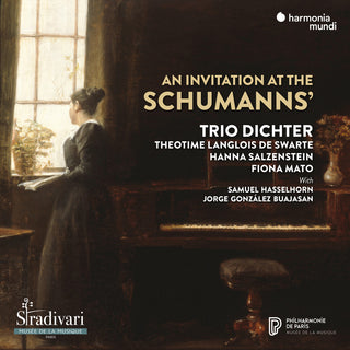 the album cover for Trio Dichter - An Invitation At The Schumanns'