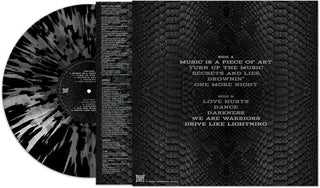 King Kobra- We Are Warriors - SILVER/BLACK SPLATTER