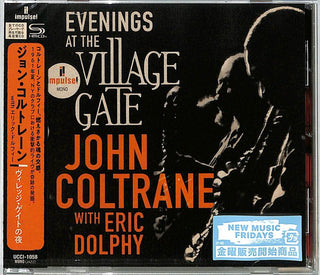 the album cover for John Coltrane - Evenings At The Village Gate (Shm) (Jpn)
