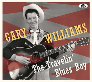 the album cover for Gary Williams - Travelin' Blues Boy [With Booklet] [Digipak]