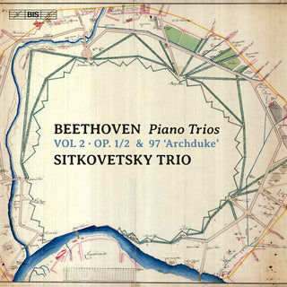 the album cover for Beethoven / Sitkovetsky Trio - Piano Trios Vol. 2 (Hybr)