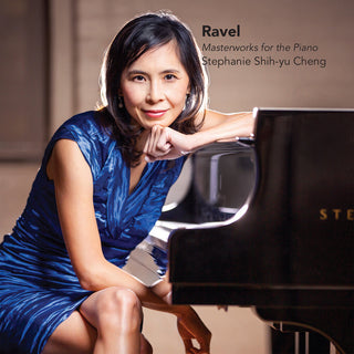 the album cover for Ravel / Cheng - Masterworks For The Piano