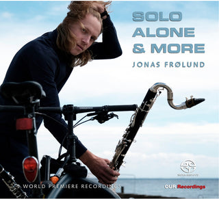 the album cover for Berg / Messiaen / Nielsen - Solo Alone & More