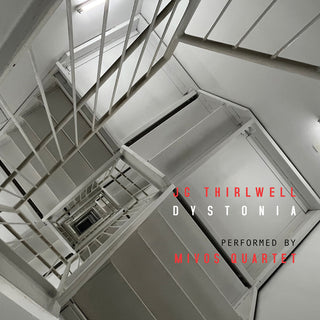 the album cover for Thirlwell / Mivos Quartet - Dystonia