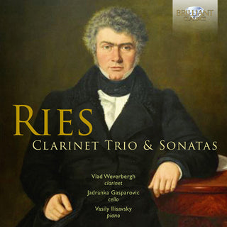 the album cover for Ries / Weverbergh / Gasparovic - Clarinet Trio & Sonatas