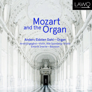 the album cover for Mozart / Dahl - Mozart & The Organ