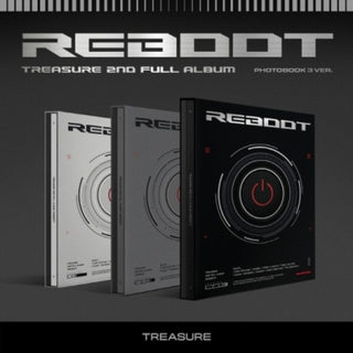 the album cover for Treasure - Reboot - Photobook Version - Random Version (Post)