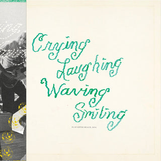 the album cover for Slaughter Beach, Dog - Crying, Laughing, Waving, Smiling
