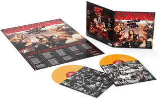 the album cover for Scorpions - World Wide Live [Colored Vinyl] [180 Gram] (Org) (Uk)