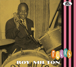 the album cover for Roy Milton - Rocks