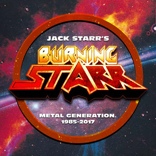 the album cover for Jack Starr's Burning Starr - Metal Generation 1985-2017