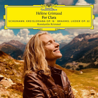 the album cover for Grimaud, Helene / Krimmel, Konstantin - For Clara - Schumann: Kreisleriana Op. 16 & Brahms