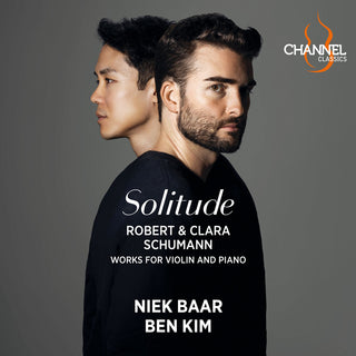 the album cover for Schumann / Kim / Baar - Solitude