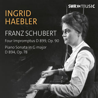 the album cover for Schubert / Haebler - Ingrid Haebler Plays Schubert