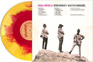 Bob Marley- Soul Rebels Dub - YELLOW & RED HAZE