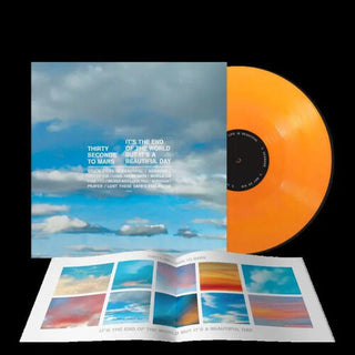 Thirty Seconds to Mars- It's The End Of The World But It's A Beautiful Day (Limited Orange Vinyl edition)