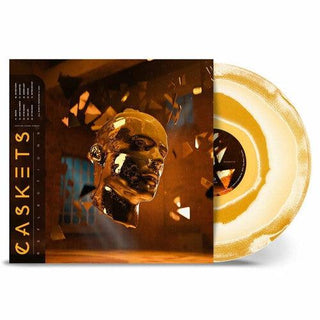 Caskets- Reflections - Corona Orange & White Colored Vinyl