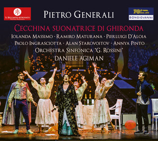 the album cover for Generali / Massimo / Starovoitov - Cecchina Suonatrice Di Ghironda