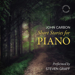 the album cover for Carbon / Graff - Short Stories For Piano