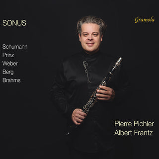 the album cover for Berg / Brahms / Frantz - Sonus