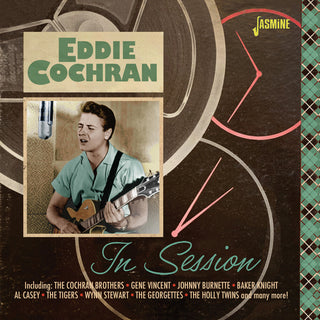 the album cover for Eddie Cochran - In Session (Uk)