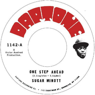 the album cover for Sugar Minott - One Step / Instrumental