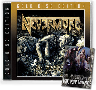 the album cover for Nevermore - In Memory + 5 (Gold)