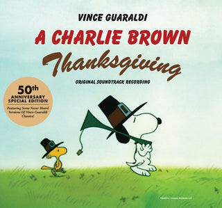 the album cover for Vince Guaraldi - Charlie Brown Thanksgiving