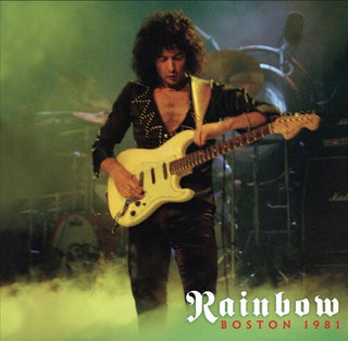 Rainbow- Boston 1981 - Green/red Splatter