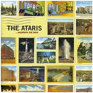 The Ataris- Anywhere But Here - Yellow/black Splatter