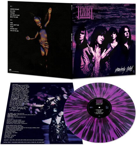 Gene Loves Jezebel- Heavenly Bodies - Purple Splatter (PREORDER)