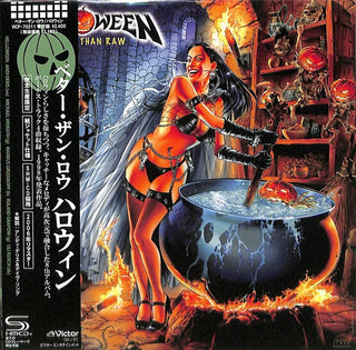 the album cover for Helloween - Better Than Raw (Jmlp) (Shm) (Jpn)