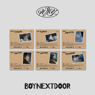 the album cover for BOYNEXTDOOR - WHY.. [LETTER ver.]