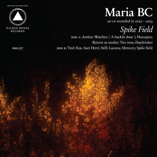 the album cover for Maria BC - Spike Field