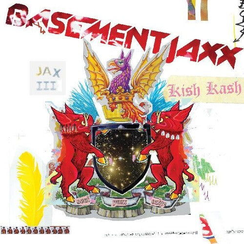 Basement Jaxx- Kish Kash (Red/White Vinyl)