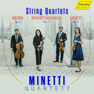 the album cover for Berg / Ligeti / Minetti Quartett - String Quartets