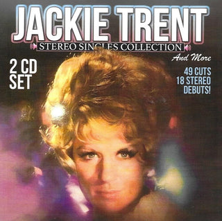 the album cover for Jackie Trent - Stereo Singles Collection And More