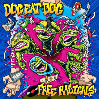 the album cover for Dog Eat Dog - Free Radicals [Digipak]