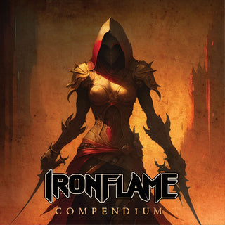 the album cover for Ironflame - Compendium