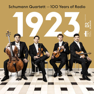 the album cover for Berg / Hindemith / Schumann Quartett - 1923 - 100 Years Of Radio