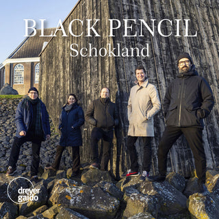 the album cover for Black Pencil - Schokland