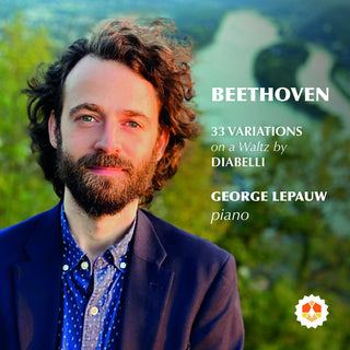 the album cover for Beethoven / Lepauw - Diabelli Variations